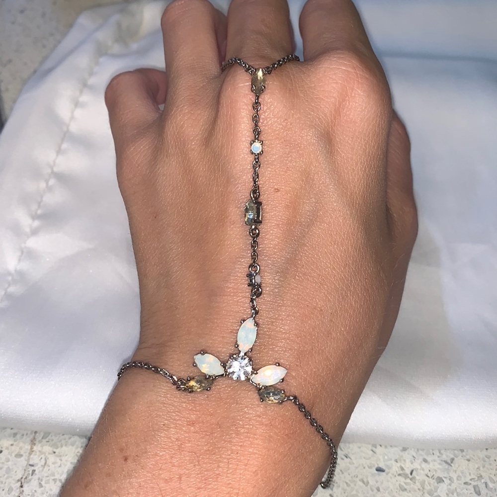 Marchesa bracelet and ring set